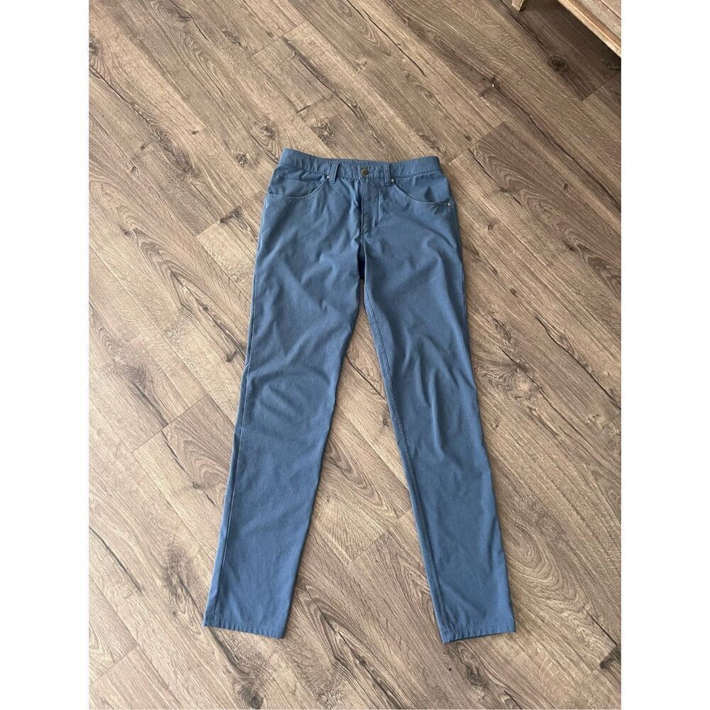 Lululemon Men's Iron Blue ABC Pull On Trouser Size 28